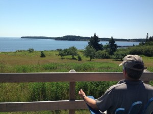 In God's Realm_David in Maine and Stillness