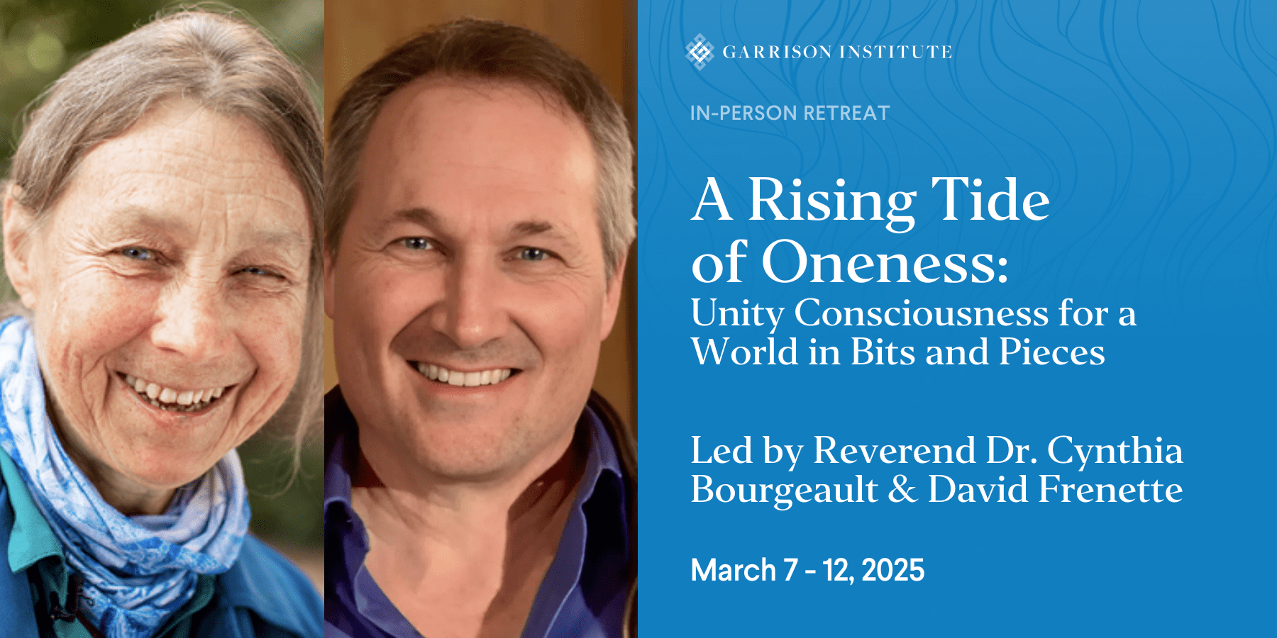 5-Day Silent Retreat with Cynthia Bourgeault and David Frenette: Garrison Institute